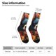 thumbnail image 2 of Fotbe Cute Colorful Flower French Bulldog Calcetas Largas con Estampado para Hombre y Mujer – Calcetas de Compresión Transpirables y Elásticas, Viajar y Uso Diario Talla 5-11, 2 of 6