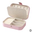 thumbnail image 1 of Wbxfbo Double-Layer Leather Jewelry Storage Box with Portable Design ,Multi-Compartment Organizer for Rings Earrings Necklaces ,Travel-Friendly Anti-Oxidation Display Case, 1 of 8
