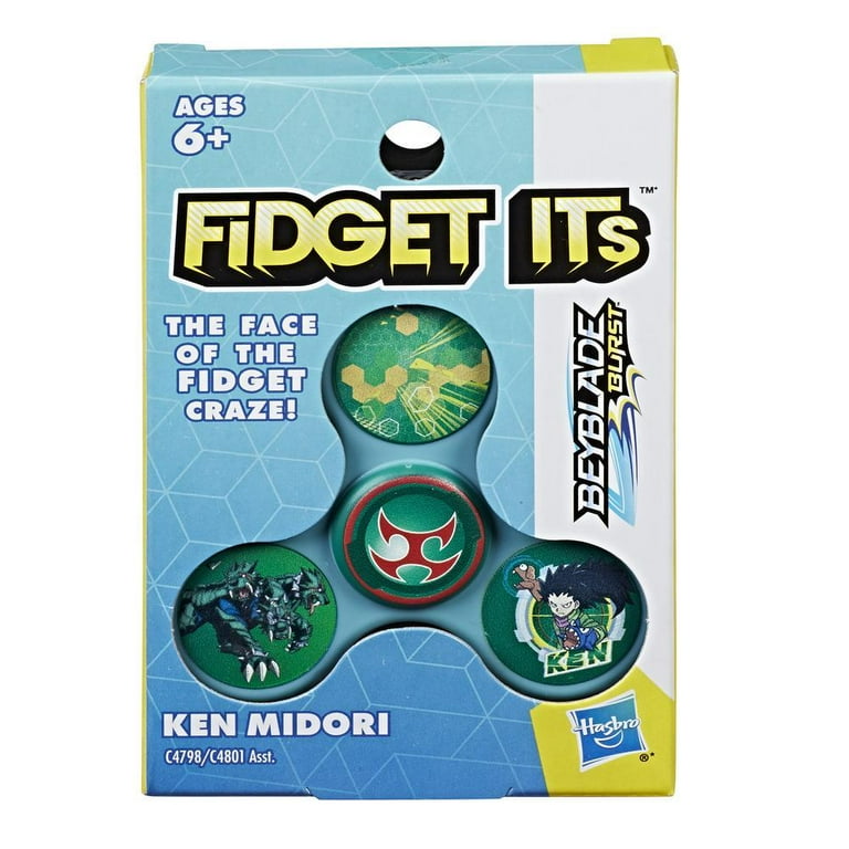 Fidget Its Beyblade Burst Ken Graphic Spinner