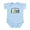Sky Blue, variant on CafePress - Irish Swedish Infant Bodysuit - Baby Light Bodysuit, Size Newborn - 24 Months