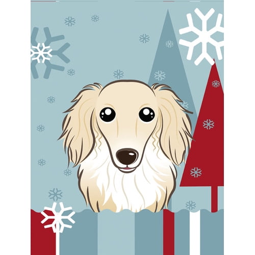 Caroline's Treasures Winter Holiday 2-Sided Garden Flag