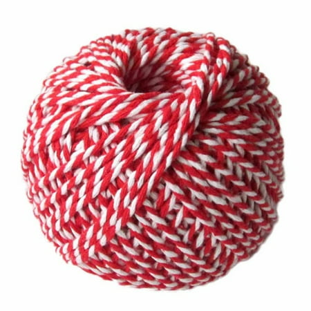 KABOER Two Colors Cotton Bakers Twine Rope Rustic Country Crafts Handmade Accessories Christmas Wedding Gift Packing Supplies