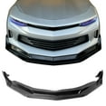thumbnail image 2 of Ikon Motorsports Front Bumper Lip Spoiler Lower Air Dam Chin Splitter Bodykit Replacement Compatible With 2016-2018 Chevrolet Camaro Xtreme Style PU Polyurethane Unpainted Black, 2 of 5