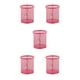 thumbnail image 3 of Sidaley Mesh Metal Pen Holder Pot Smooth Table Office Edge Eraser Stationery Caddy Organizer Holders Fashion Desk Ruler Container Type2 NO2, 3 of 6