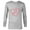 Athletic Heather, variant on Avengers Heart Logo Valentine's Day - Long Sleeve T-Shirt for Men - Customized-White