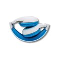 thumbnail image 3 of Things Audio Portable Personal FM Radio Headphones with Pull-Out Antenna, White and Blue, 3 of 6