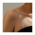 thumbnail image 1 of 1 par de tirantes sexys con brillantes diamantes de imitación para sujetador, cadena para bodas, bikini, fiestas, joyería para sujetador, accesorio para vacaciones en la playa de verano., 1 of 8