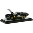 thumbnail image 2 of 1970 Ford Mustang BOSS 302 #15 "Muscle Parts" Black w/Gold Stripes Ltd Ed to 6600 pieces Worldwide 1/24 Diecast Model Car by M2, 2 of 3