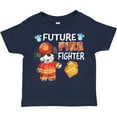 thumbnail image 3 of Inktastic Future Fire Fighter with Cute Dalmatian Dog Boys or Girls Toddler T-Shirt, 3 of 5