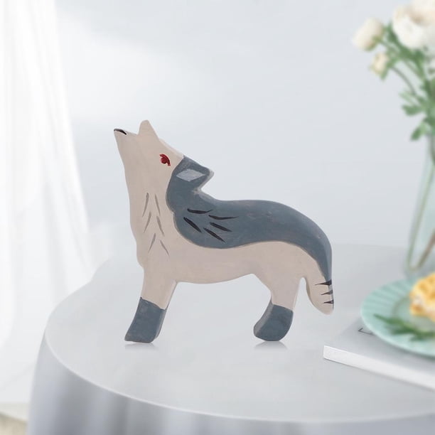 Simulación juguetes de animales Colección de modelos de roles interactivo Decoración para hogar Baoblaze Figuras de animales