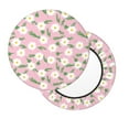thumbnail image 2 of KLL Daisies Flowers Round Bar Chair Cushion Cover ,Bar Stool Protector with Elastic, Soft Washable, 2 of 6