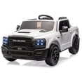 thumbnail image 1 of GloryStar 24V Ride on Truck for Big Kids, Dual Seat Electric Truck Car with Remote Control, LED Lights, Bluetooth, Large Truck Bed, 3 Speed Options, and Full Suspension System, 1 of 8