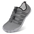 thumbnail image 1 of Zapatos acuáticos L-RUN Barefoot para mujer y hombre al aire libre, color gris, 1 of 6