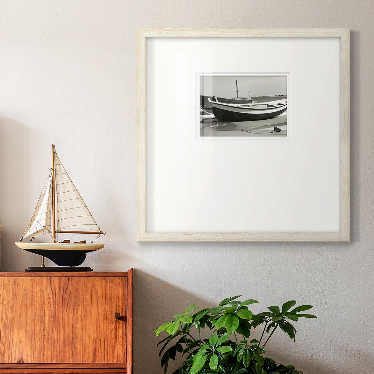 Vintage Rowboat IPremium Framed Print