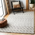 thumbnail image 3 of SAFAVIEH Blossom Aspen Geometric Wool Area Rug, Grey/Ivory, 3' x 5', 3 of 8