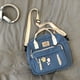 thumbnail image 2 of Mujeres Hit Color Messenger Bag Preppy Style School Mochila grande (Azul), 2 of 5