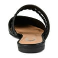 thumbnail image 4 of Journee Womens Olivea Slip On Almond Toe Mules Flats, 4 of 10