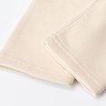 thumbnail image 5 of Girls High Waisted Tights Pants Teens Fleece Lined Winter Warm Loungewear Sports Yoga Leggings with Pockets Beige 8-9Y, 5 of 9