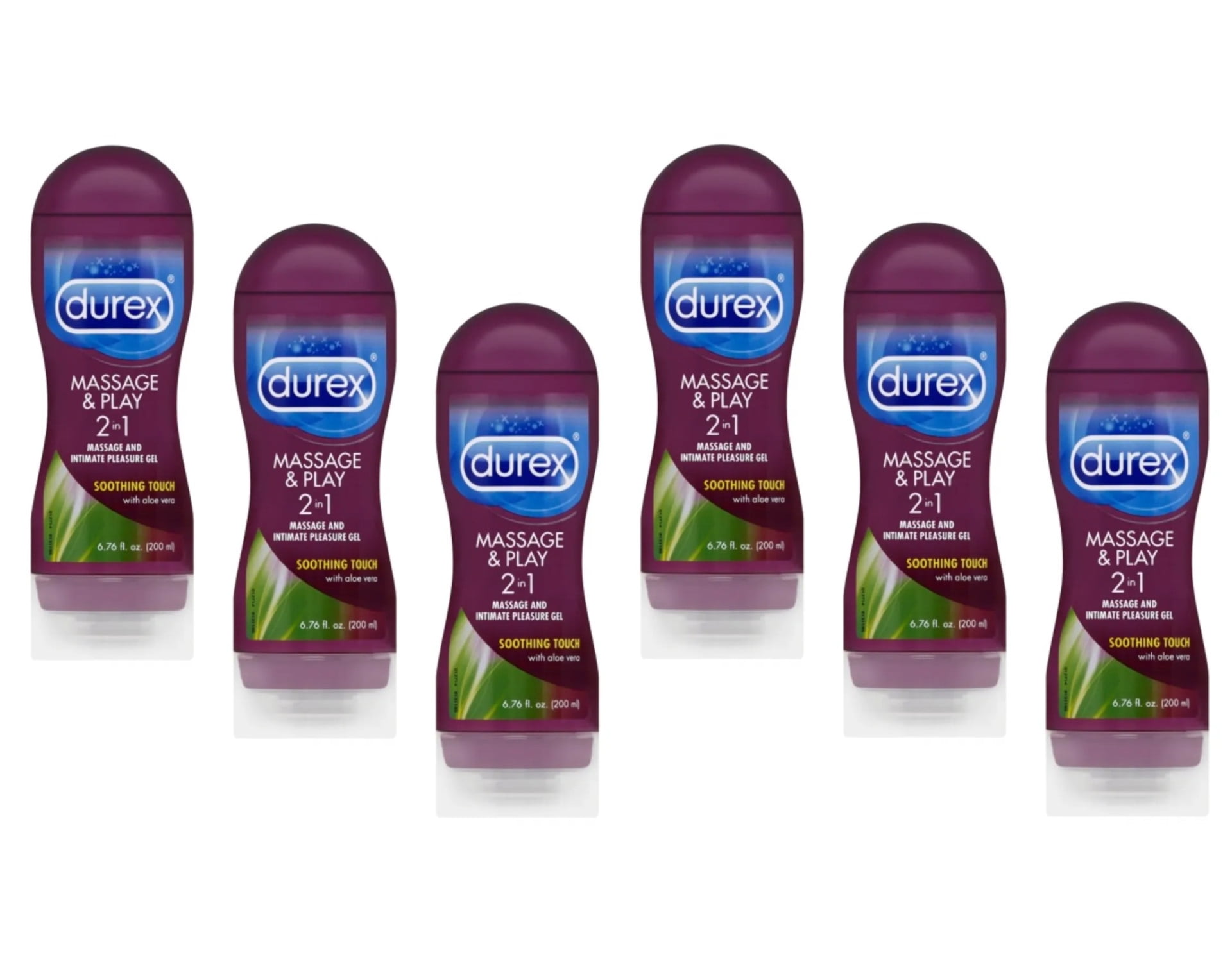 Durex Massage & Play 2 in 1 Massage Gel and Intimate Lubricant, 6.76