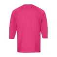 thumbnail image 5 of Resicozy 2025 Henley Shirts for Men Raglan 3/4 Sleeve Vintage Baseball T-Shirts Fall Casual Loose Fit Sport Athletic Tee Top Pink L, 5 of 7
