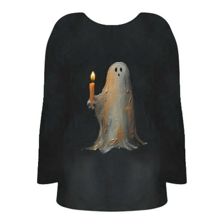 

Otqutp Toddler Comfy Tops Festive Toddler Girls Boys 2024 Fashion Cartoon Long Sleeve Round Neck T Shirts for 2 To 12 Years