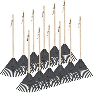 12 Pack Kids Rake, Grey