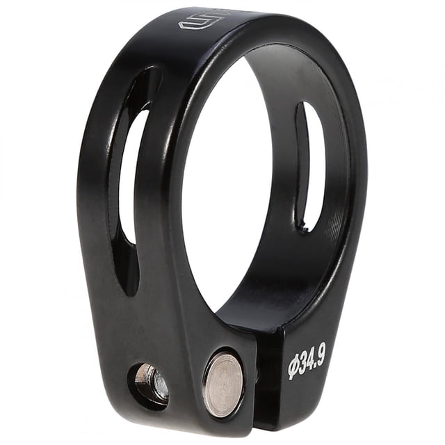 Abrazadera para poste de asiento de bicicleta, Abrazadera de liberación rápida para bicicleta Clip d m para poste de asiento de(Negro) Abrazadera de la Spptty no