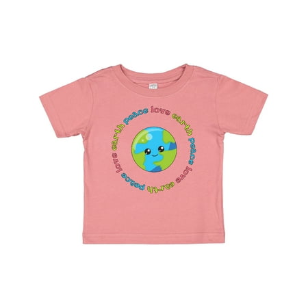 

Inktastic Peace Love Earth Gift Baby Boy or Baby Girl T-Shirt