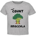 thumbnail image 1 of Halloween Vegetable Broccoli Count Broccula Dracula Funny Toddler T Shirt, 1 of 1