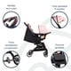 thumbnail image 4 of Bebesit Travel System Soho Carriola y Autoasiento Reclinable hasta 22 kg, 4 of 9