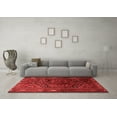 thumbnail image 3 of Ahgly Company Indoor Square Persian Red Traditional Area Rugs, 3' Square, 3 of 4
