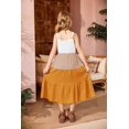 thumbnail image 3 of Arshiner Girl's Sundresses Summer Boho Strap Tiered Cami Maxi Dresses with Pockets, 3 of 6