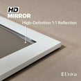 thumbnail image 5 of Eviva Aberdeen 60" White Framed Bathroom Wall Mirror, 5 of 7