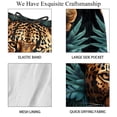 thumbnail image 4 of luoweisi Men's Beach Shorts Quick Dry Swim Trunks with Mesh Lining Leopard L, 4 of 5