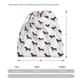 thumbnail image 3 of KLL Dachshund On A Skateboard Pirnt Wicking Running Beanie Head Wrap Cycling Bandana for Men Women, 3 of 8