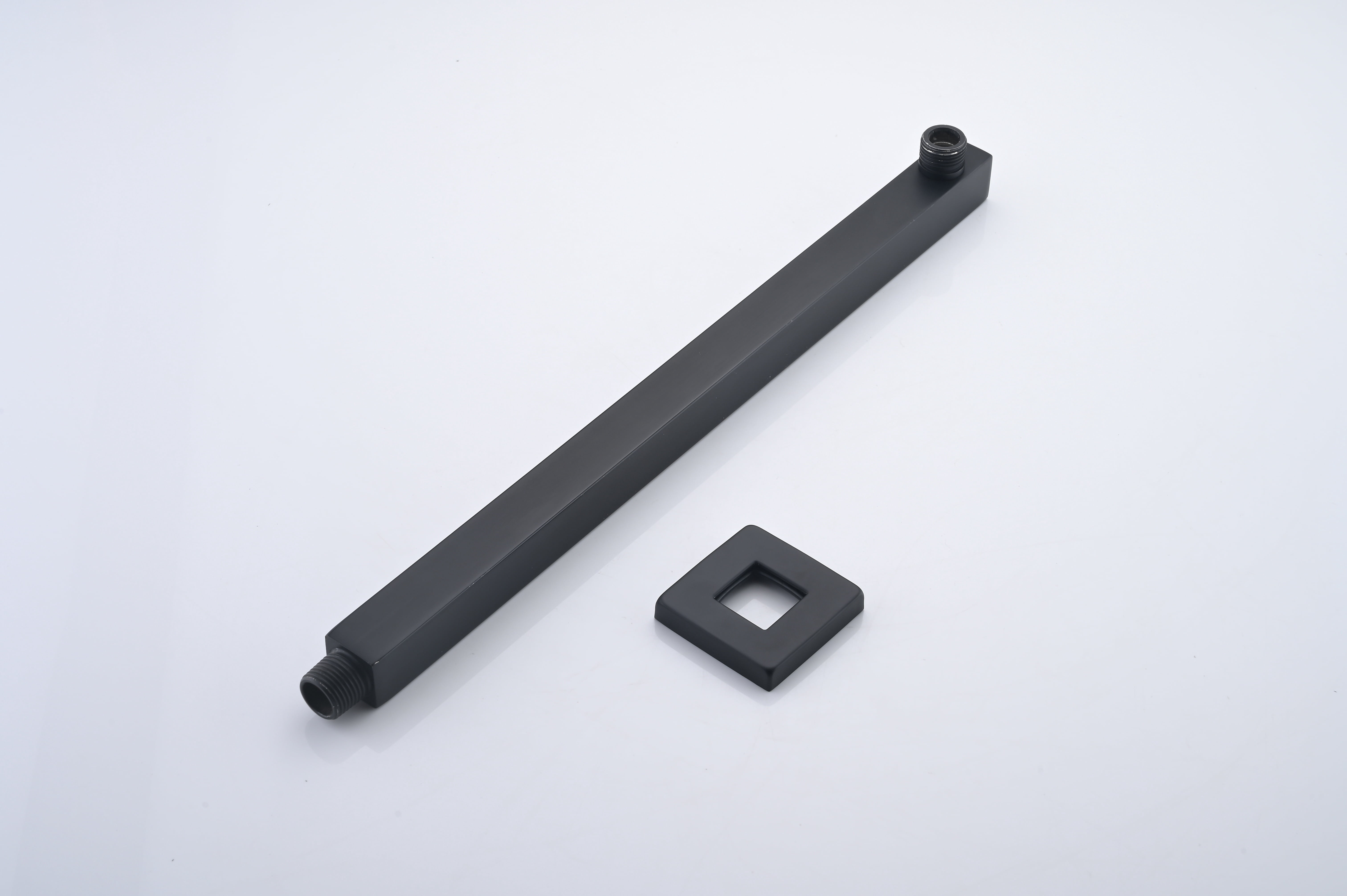 ‌12" Matte Black Rainfall Shower Faucet (Valve/Cartridge/Tub Spout Not Included)