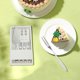 thumbnail image 3 of Juego de cucharas de tenedor para cuchillos para pasteles de acero inoxidable | Cubiertos de postre pulidos con espejo dorado | Empuñadura ergonómica | Borde dentado | Duradero y seguro | Incluye, 3 of 5