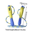 thumbnail image 2 of With Counter Indoor Skipping Ropes For Adults Counting Adjustable Digital Counting 2.8m Workout Smart Speed Rope, 2 of 5
