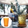 thumbnail image 7 of Uxcell 4Pack Plastic Drinking Cups, Transparent Unbreakable Water Tumbler, Orange, 7 of 7
