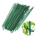 thumbnail image 4 of 100 piezas de bridas ajustables para plantas de jardín, bridas flexibles para plantas de jardín, bridas de plástico multiusos para asegurar enredaderas (verde), 4 of 5
