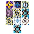 thumbnail image 3 of 10 Unids Marroquí 6x6 Pulgadas / 15x15cm De Pared Cocina Decoración , Fácil De Lavar sol, 3 of 9