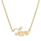 thumbnail image 2 of Collar de cadena de letra Zulema AMOR Oro, 2 of 8