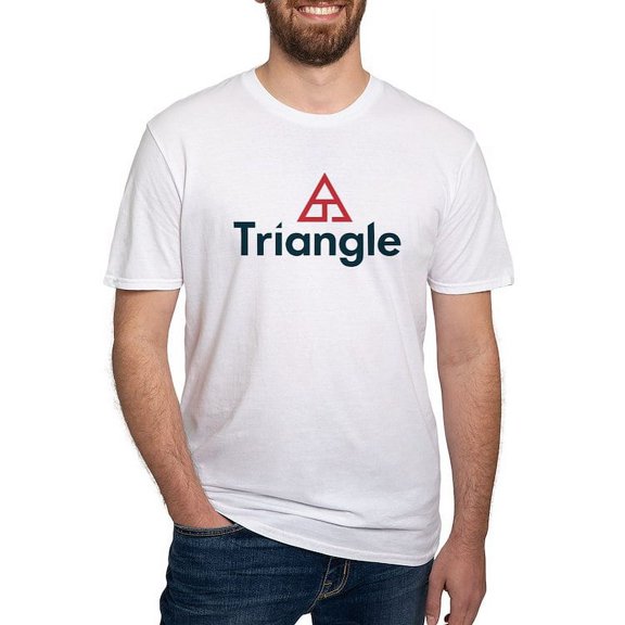 CafePress - Triangle Logo T Shirt - Fitted T-Shirt, Vintage Fit Soft Cotton Tee