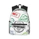 thumbnail image 1 of Fotbe Stamp Set Collection Mochila Ligera Casual para Laptop para Hombres y Mujeres, Mochila Impermeable de Uso Diario, Mochila para Universidad, 1 of 6