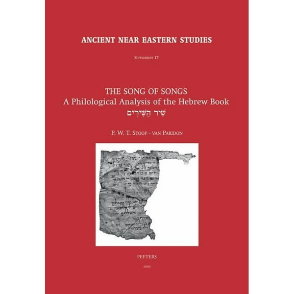 The Song of Songs: A Philological Analysis of the Hebrew Book, (Hardcover)