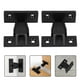 thumbnail image 5 of Juego de 12 clips de plástico para frentes falsos de gabinete, soportes de cajón falsos, clips frontales de cajón falsos para instalación en gabinetes de pared, 5 of 7