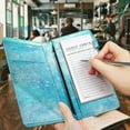 thumbnail image 6 of WIRESTER 4.7 x 9 Inch Server Book for Waitress, Waiter Wallet with Zipper Pocket & Magnetic Closure, Restaurant Waitstaff Organizer – Ocean Sea Turtles, 6 of 6
