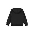 thumbnail image 3 of Kaerm Unisex Hooded Sweatshirt for Boys Girls Pull On Hoodies Drawstring Pullover Top Hoody Casual Black 160, 3 of 8