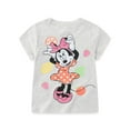thumbnail image 3 of Disney Minnie Mouse Short Sleeve T-Shirt and Shorts Set (Girls), 2 Piece Set, Sizes 2T-6X, 3 of 7