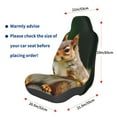 thumbnail image 3 of Balery Squirrels Eating Peanuts On The Tree Funda de Asiento para Auto con Diseño - Cubierta Frontal Suave y Transpirable con Protector Antideslizante- 1 Unidad, 3 of 5